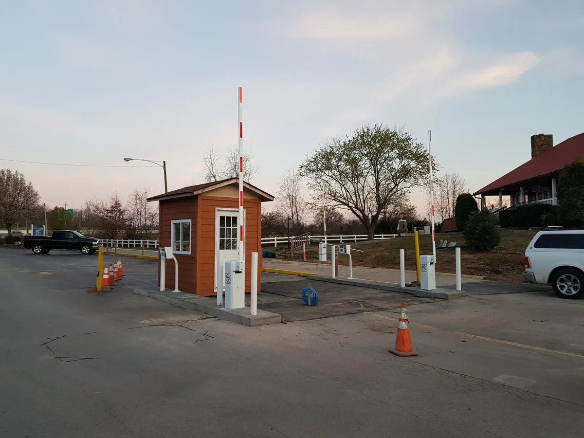Parking BOXX campground access control installation