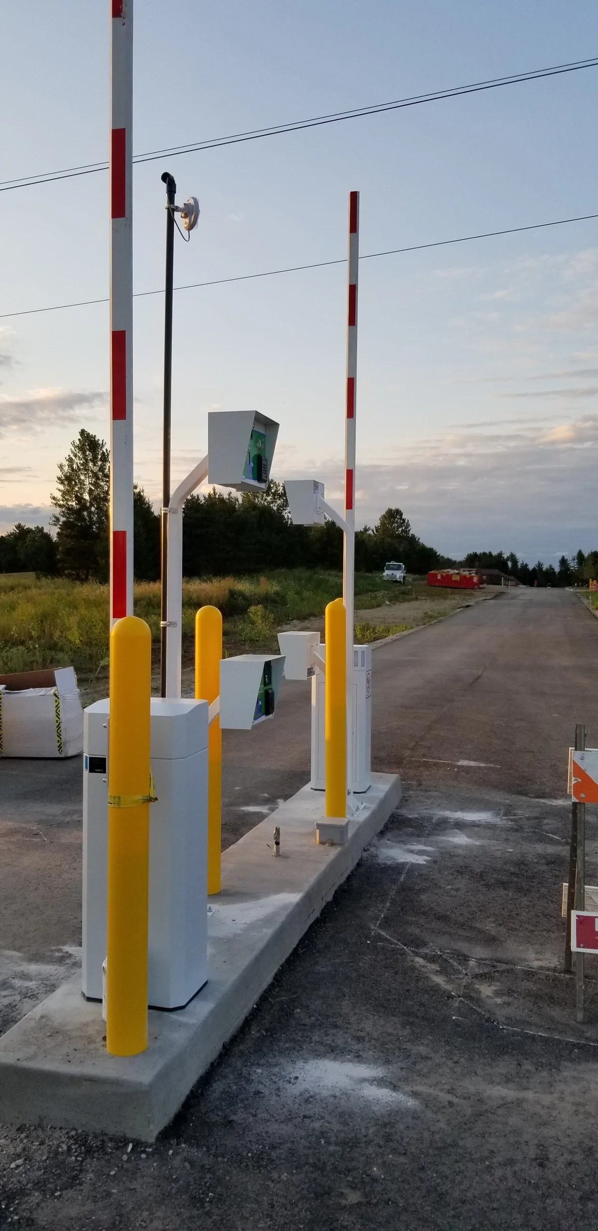 Campground access control equipment install by Parking BOXX