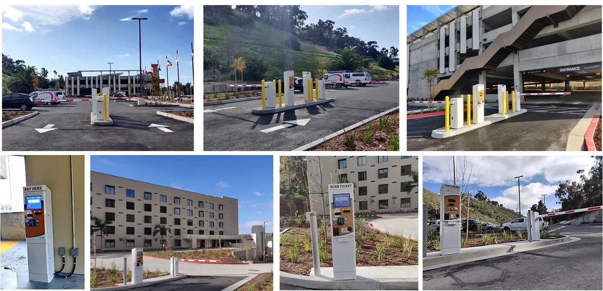 Legacy Resort Hotel parking system
