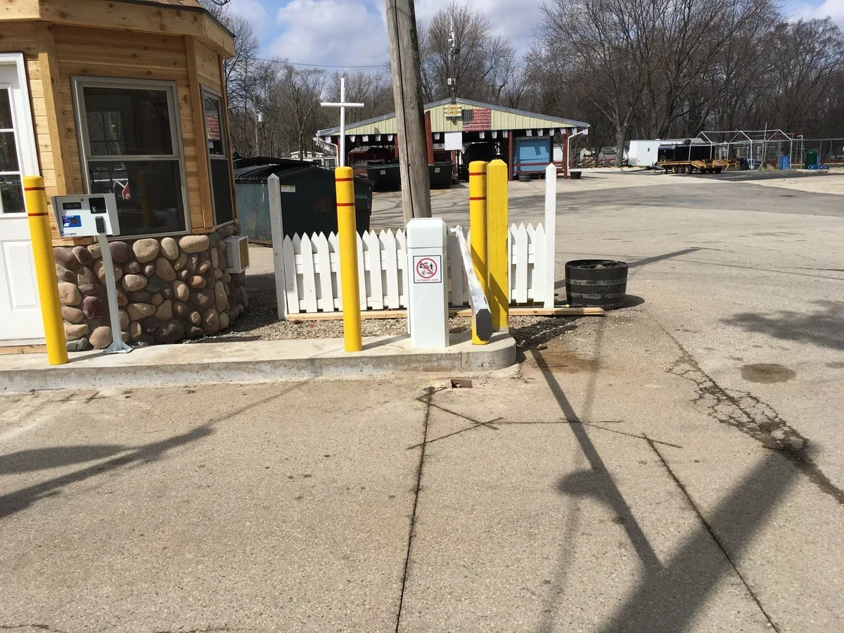 Campground access control installation by Parking BOXX