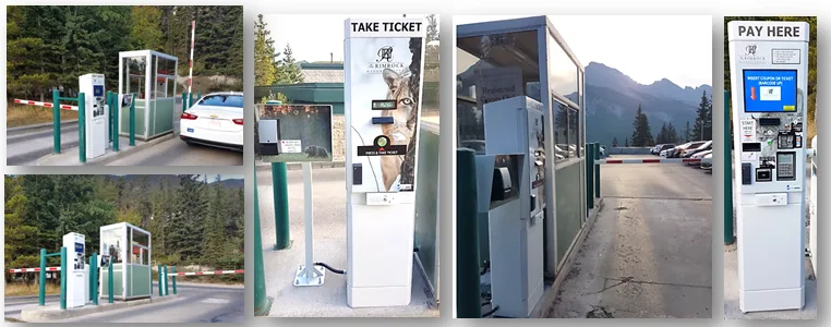 Rimrock Resort Hotel parking system