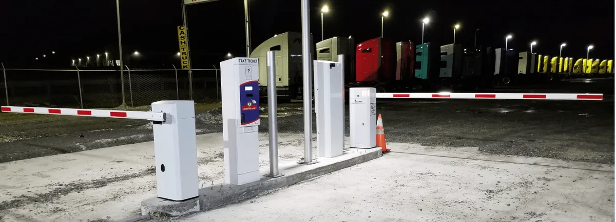 Truck Mart parking system by Parking BOXX