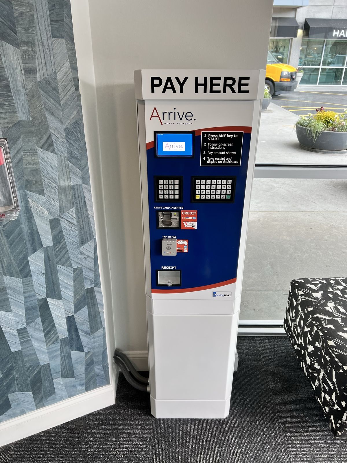 Parking BOXX parking system installation in North Bethesda, DC