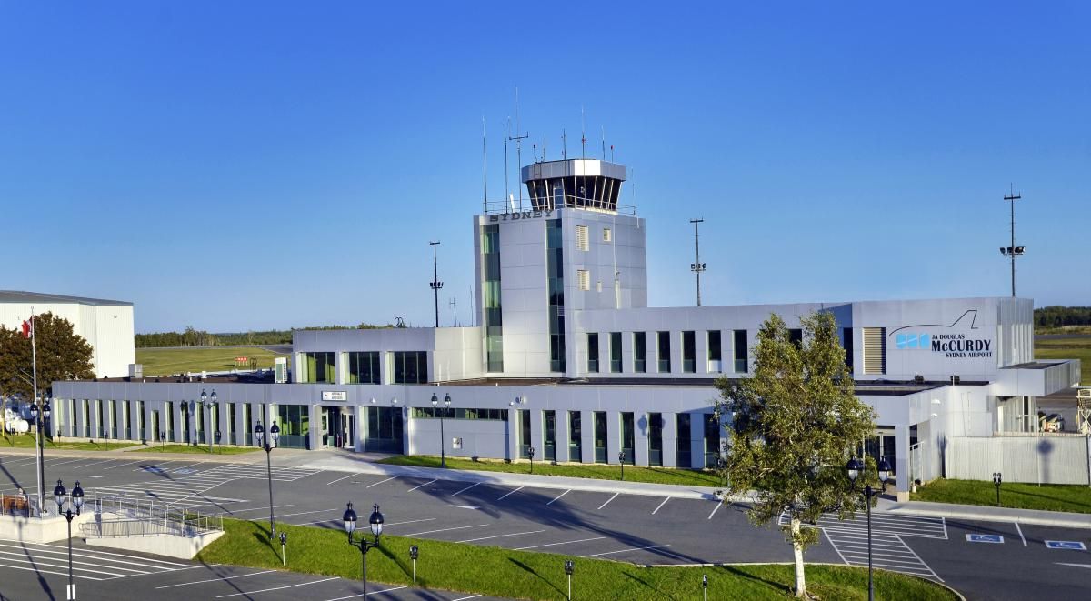 Airport parking access control system in Sydney, NS