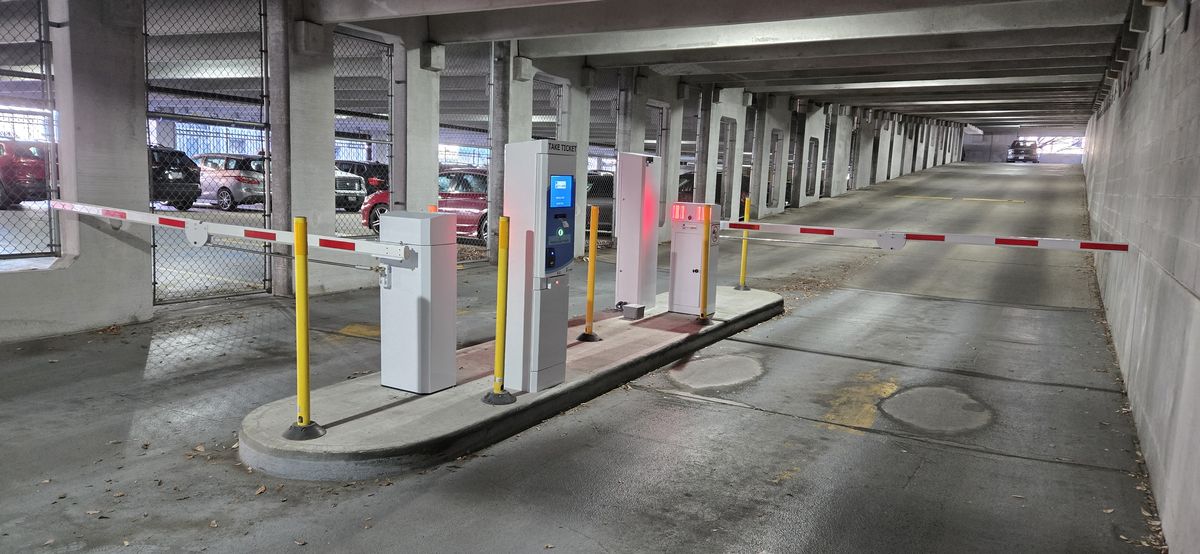 Parking BOXX parking system installation in Richmond, VA