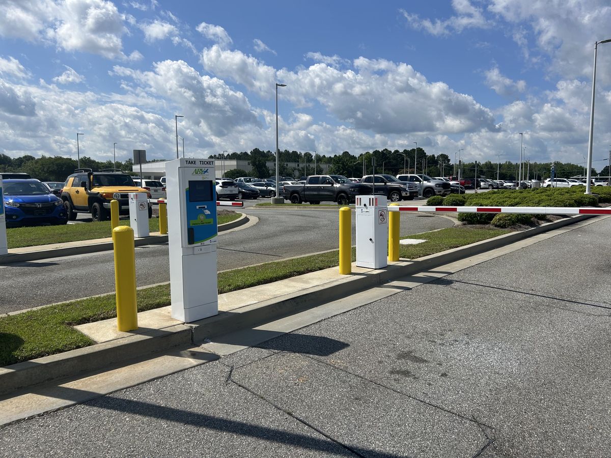 Parking BOXX parking system installation in Albany, GA