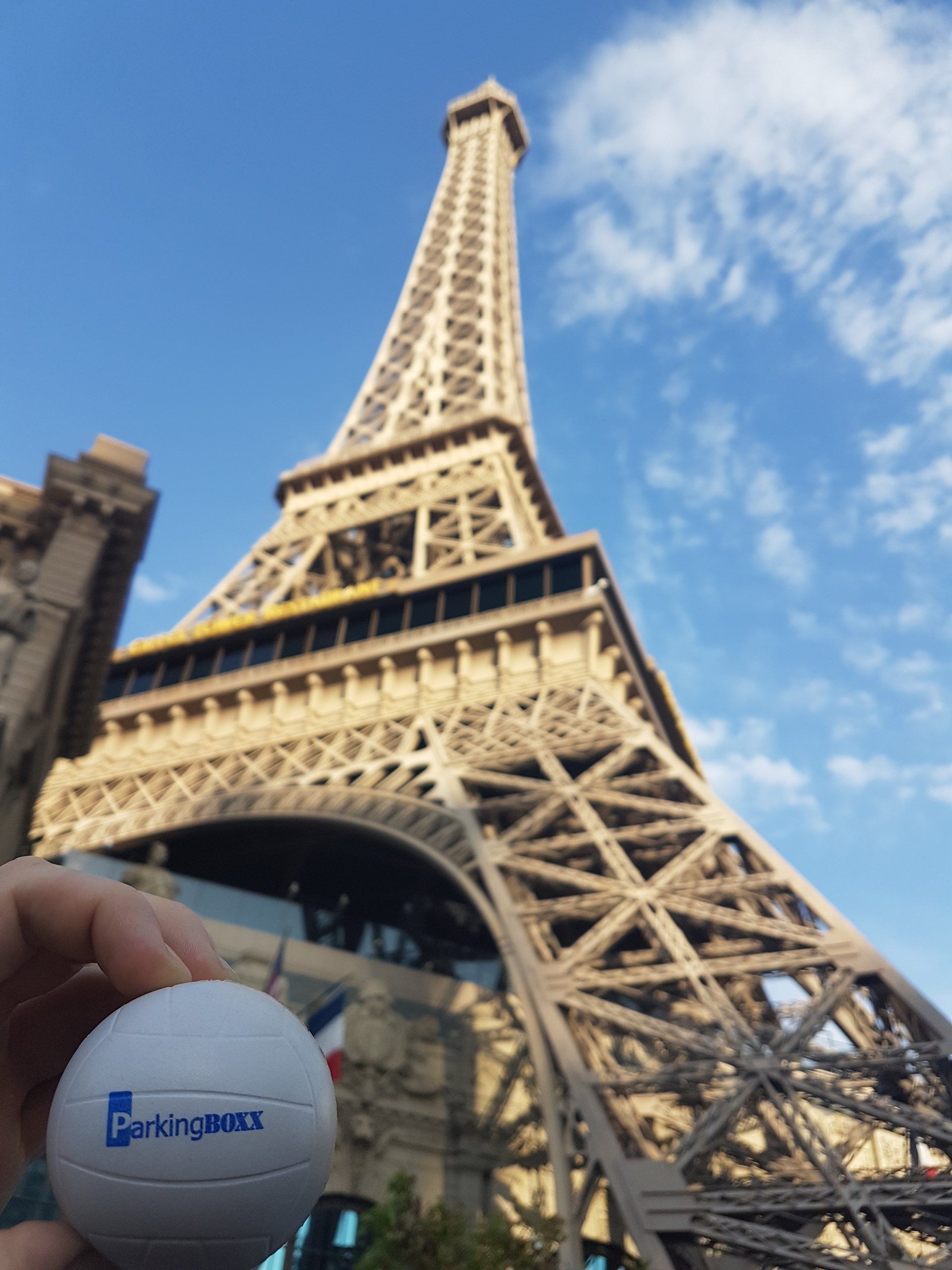 Paris, Las Vegas — Parking BOXX Ball contest