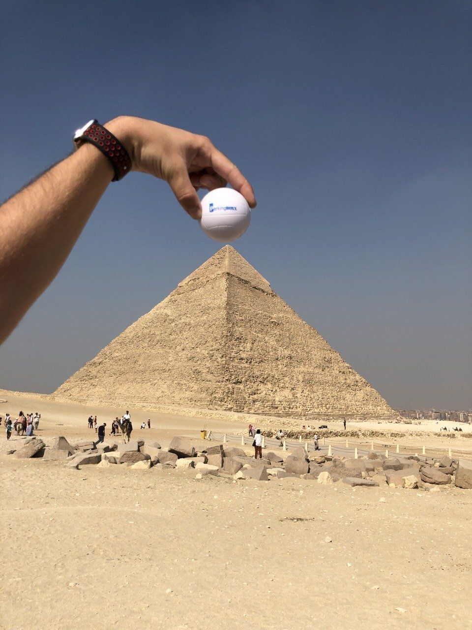 Great Pyramid, Giza, Egypt — Parking BOXX Ball contest